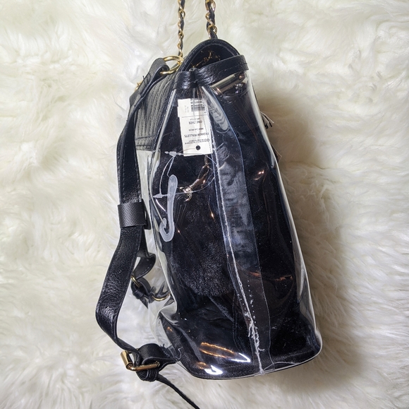 NWT Clear Quilted Backpack - Picture 4 of 8